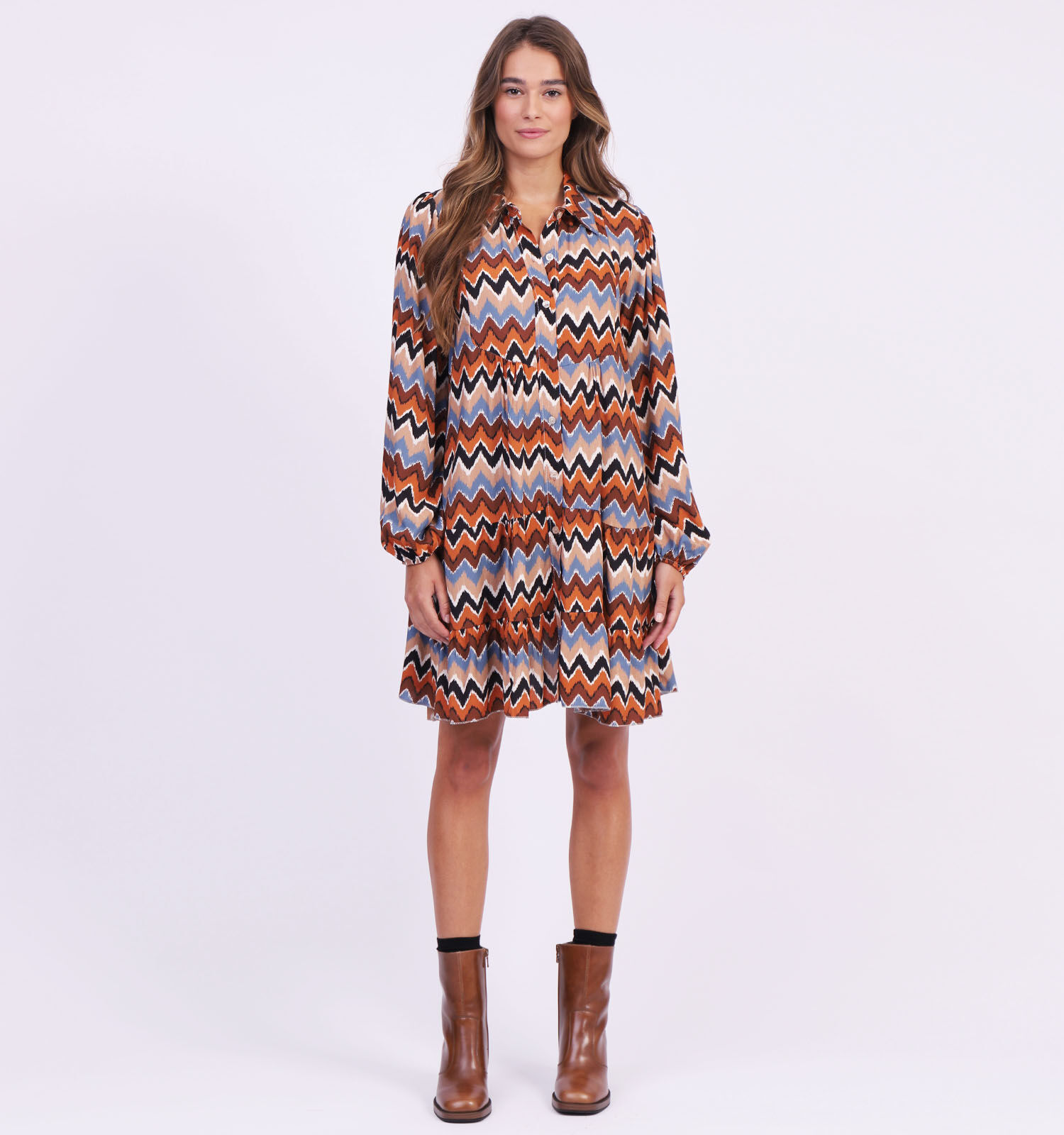 Dolce C. Bruin Kleed Dames Kleedjes Online op TORFS.BE