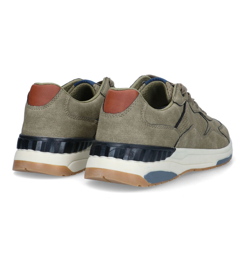 Origin Chaussures à lacets en Vert kaki pour hommes (320886) - pour semelles orthopédiques