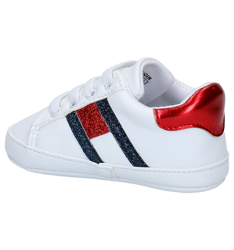 Tommy Hilfiger Chaussons pour bébé en Blanc en simili cuir (266571)