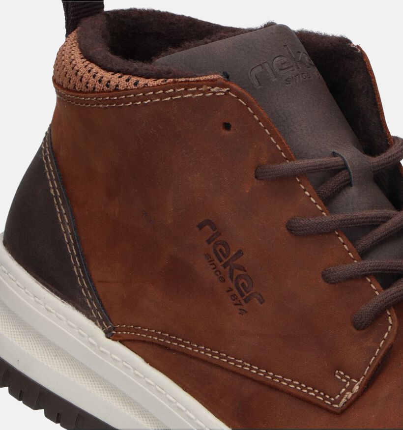Rieker Bruine Hoge schoenen voor heren (347446)