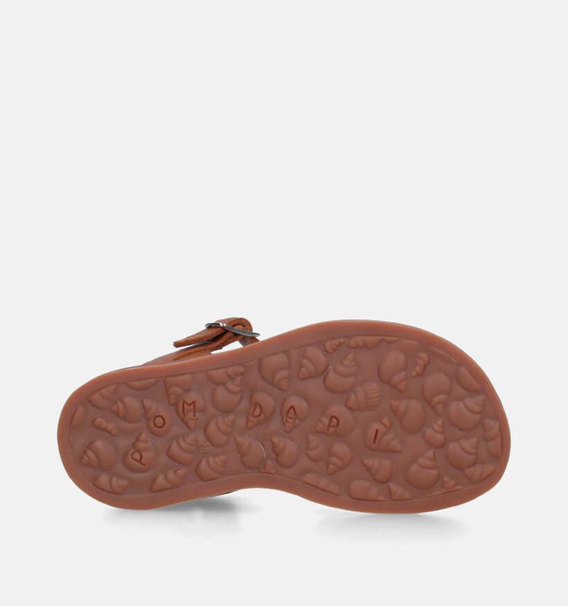 Pom d'Api Plagette Oto Cognac Sandalen voor meisjes (338003)