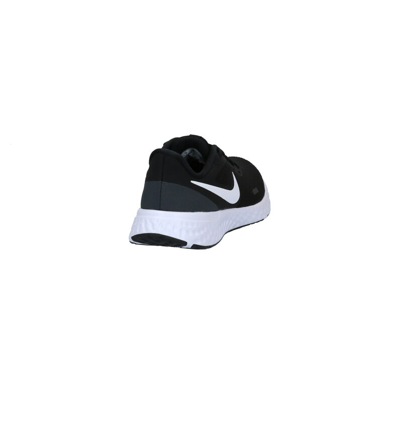 Nike Revolution 5 Baskets en Noir en simili cuir (290920)