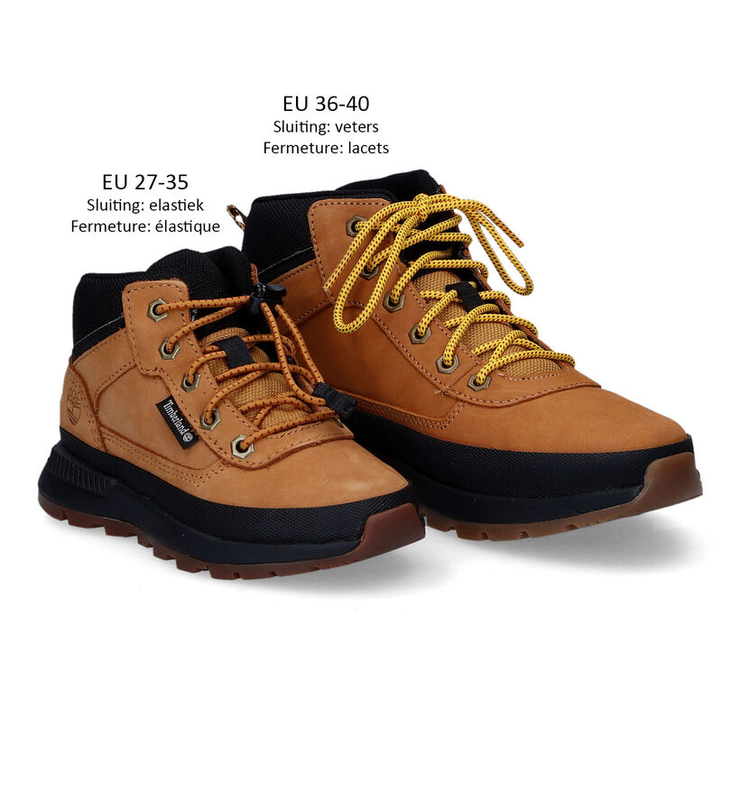 Timberland Field Tracker Naturel Boots voor jongens (313051) - geschikt voor steunzolen