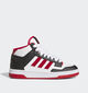 adidas Rapid Court Rode Hoge Sneakers voor jongens, meisjes (357843) - geschikt voor steunzolen