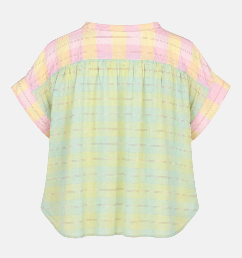 Ador&eacute; Avelon Groene/Roze Blouse voor dames (379152)