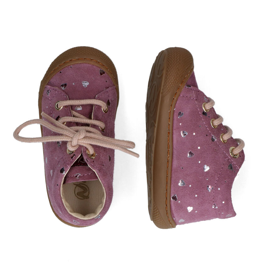 Naturino Cocoon Chaussures pour bébé en Violet pour filles (316128) - pour semelles orthopédiques