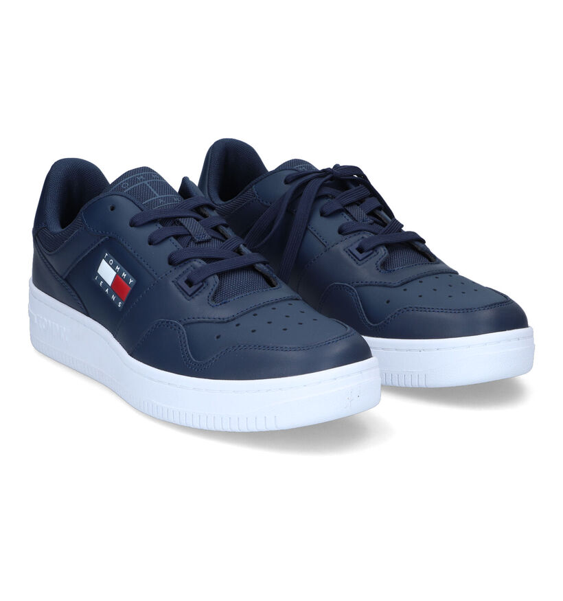 Tommy Hilfiger Retro Baskets en Noir en simili cuir (314269)