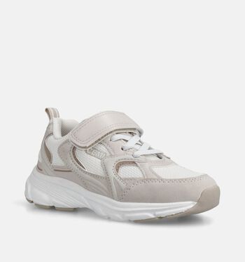 CEMI Sneakers Wit/Beige/Goud/Paars/Roze/Zilver