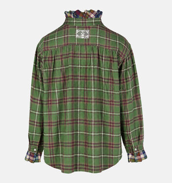 Orfeo Blouses Bruin/Groen