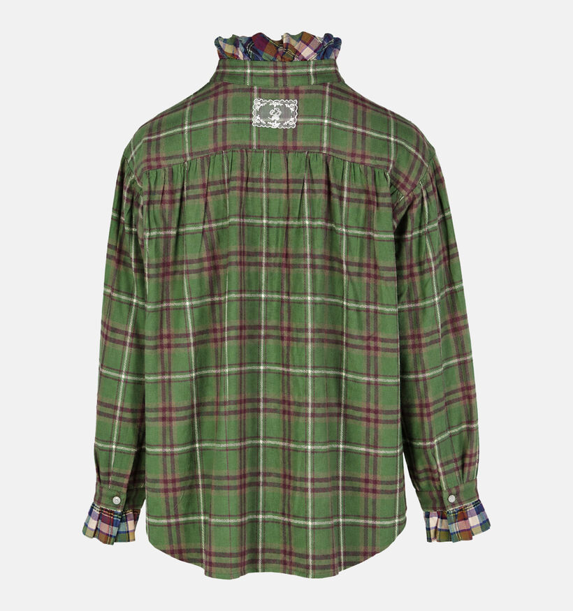 Orfeo Montana Groene Blouse met Lange Mouwen voor dames (381664)