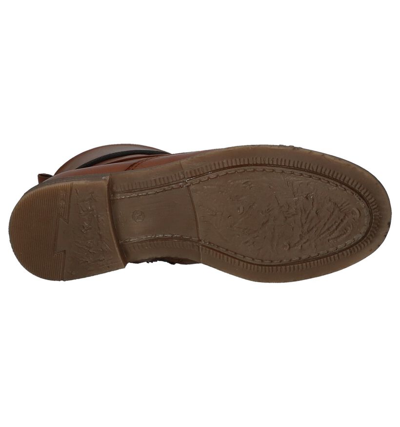 Hampton Bays Chaussures hautes en Cognac en cuir (224115)