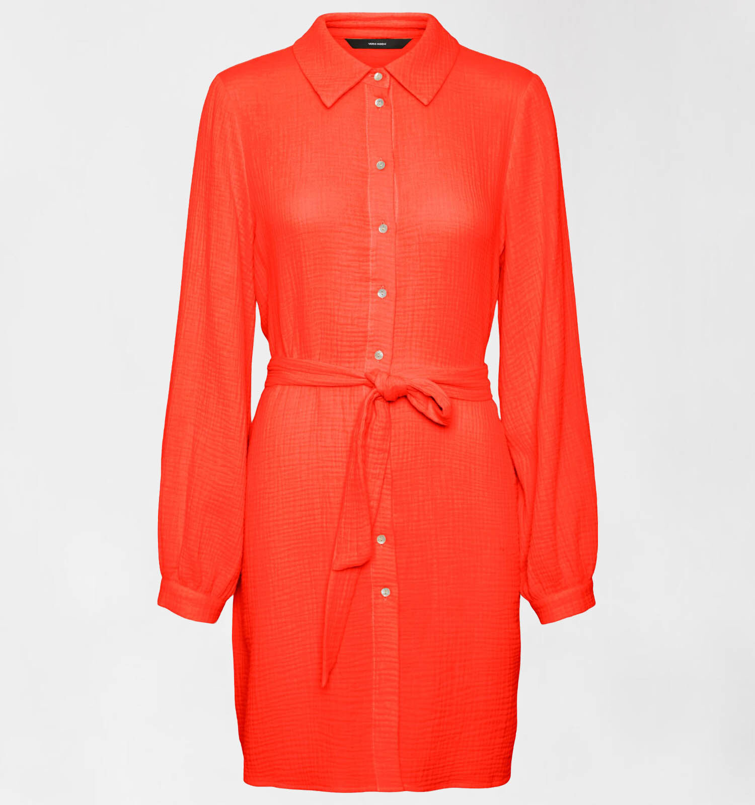 Vero Moda Natali Rode Hemdjurk Dames Kleedjes Online op TORFS.BE