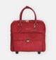 Olivia Lauren Elio Sac ordinateur Trolley en Rouge fonc&eacute; pour femmes (384020)
