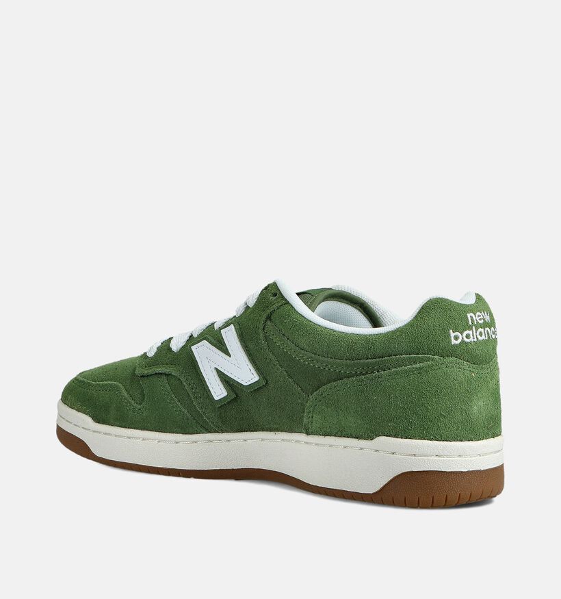 New Balance Zwarte Sneakers New Balance 480 Groene/Witte Sneakers voor heren (358595) - geschikt voor steunzolen