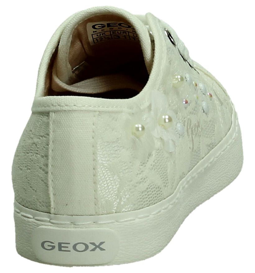 Geox Baskets basses en Rose en textile (190697)