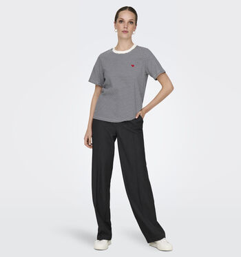 JDY T-shirts Blauw/Grijs