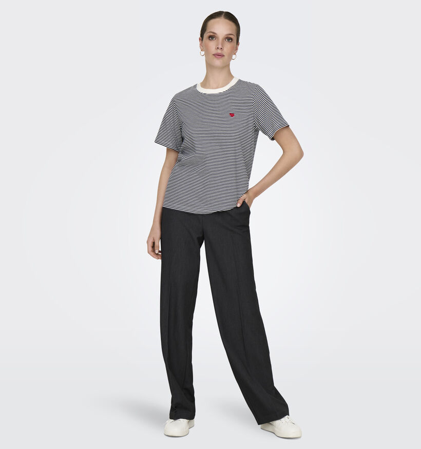 JDY Pisa Donkerblauwe T-shirt voor dames (367907)