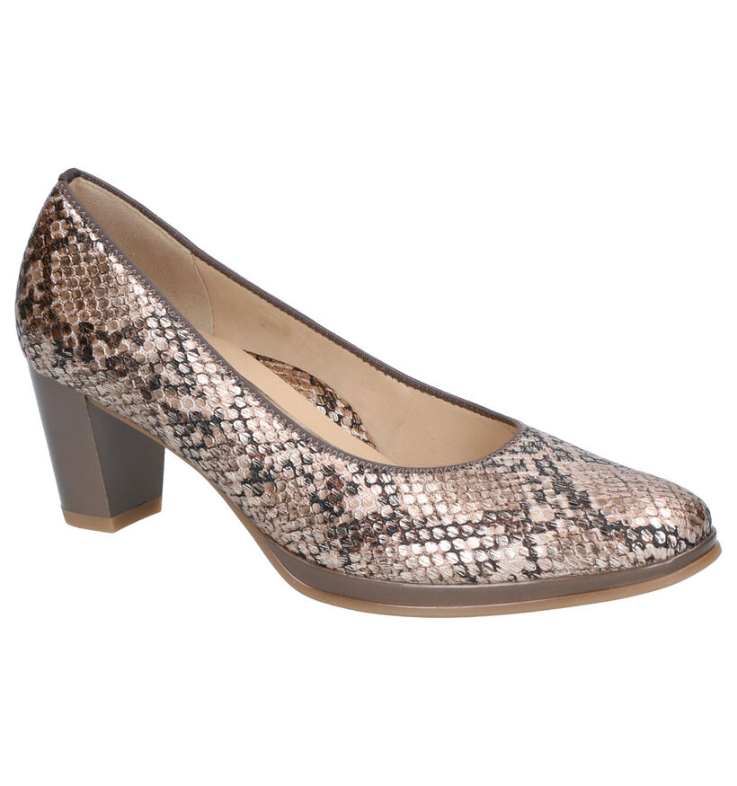 Ara HighSoft Roze Pumps in leer (272508)