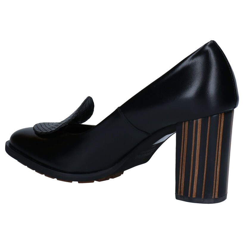 Zinda Escarpins classique en Cognac en cuir (272906)