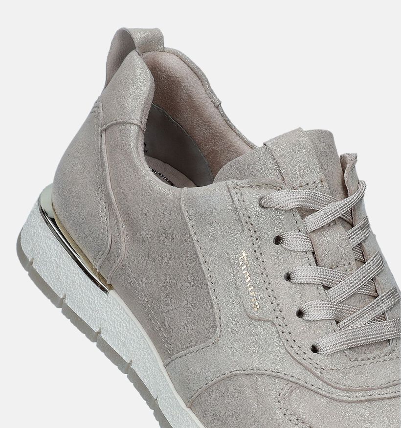 Tamaris Gouden Sneakers voor dames (335956) - geschikt voor steunzolen