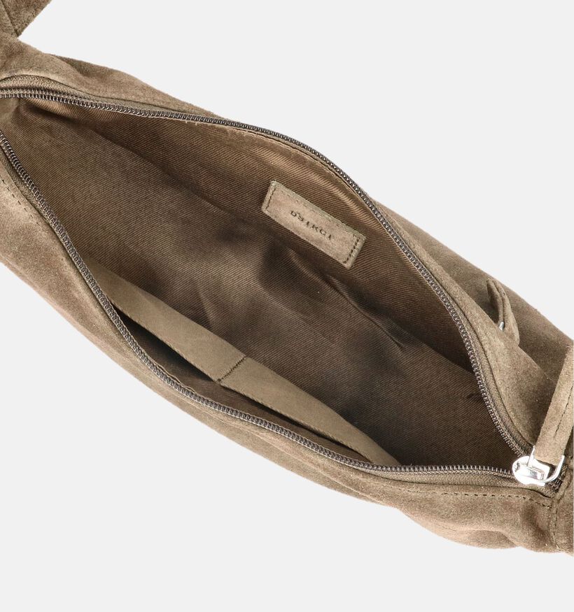 DSTRCT Portland Road Sac port&eacute; crois&eacute; en Kaki pour femmes (379882)