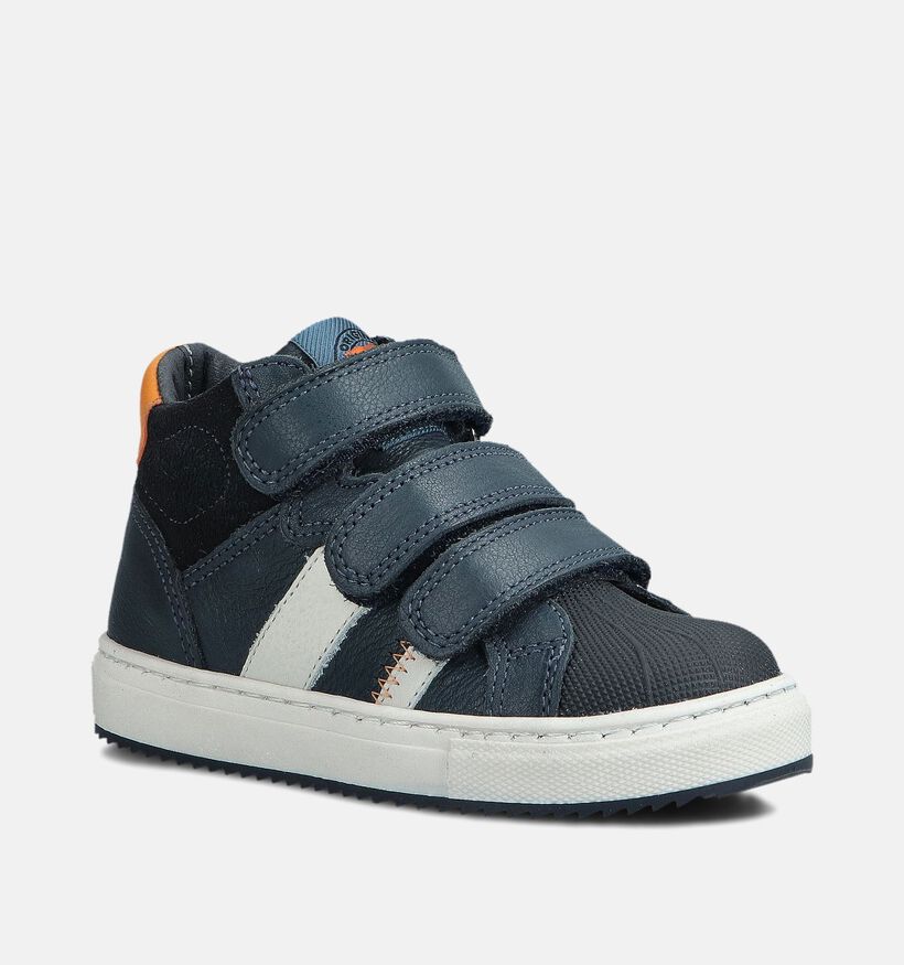 Little David Boris 2 Blauwe Velcroschoenen Little David Boris 2 Blauwe Velcroschoenen voor jongens (364655) - geschikt voor steunzolen