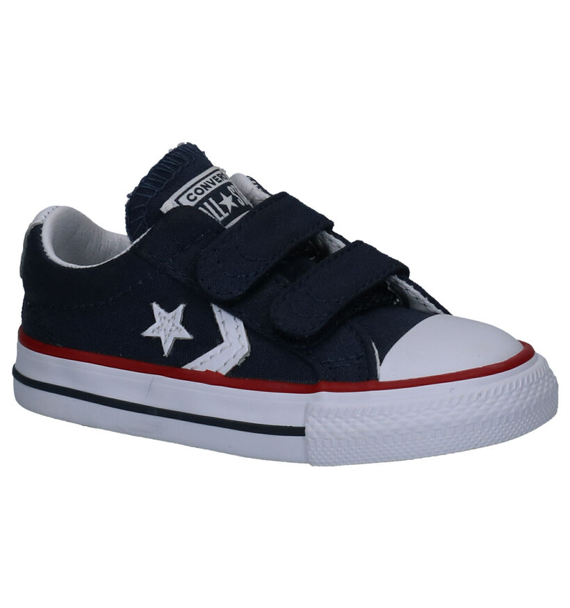 Converse Star Player Sneakers Blauw in stof (266018)