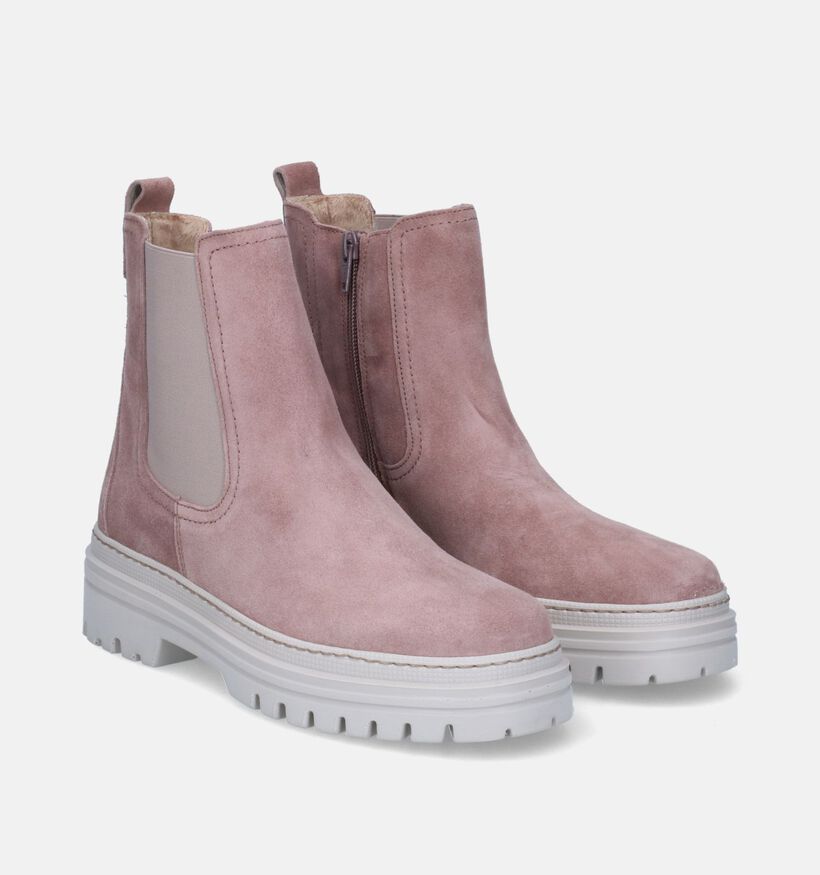 Gabor Best Fitting Roze Chelsea Boots voor dames (316918) - geschikt voor steunzolen