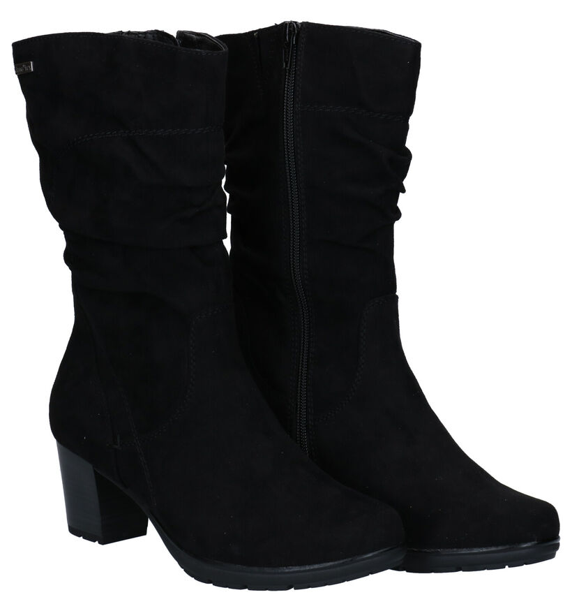 Jana Bottes effet plissé en Noir en textile (280906)