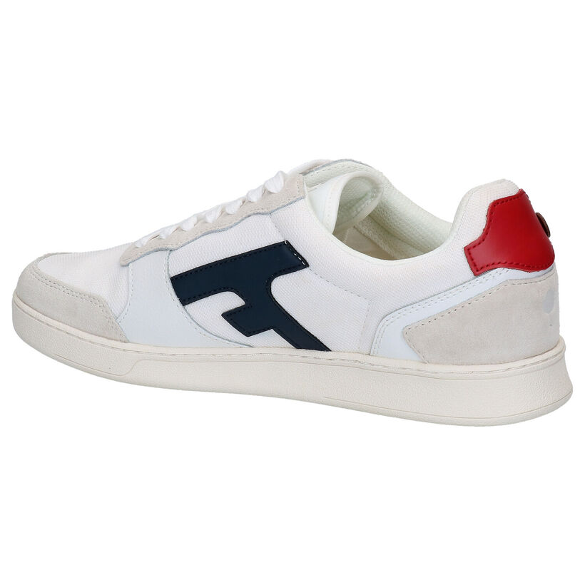 Faguo Hazel Witte Sneakers in leer (274844)