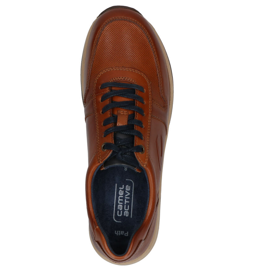 Cognac Veterschoenen Camel Active Path in leer (271300)