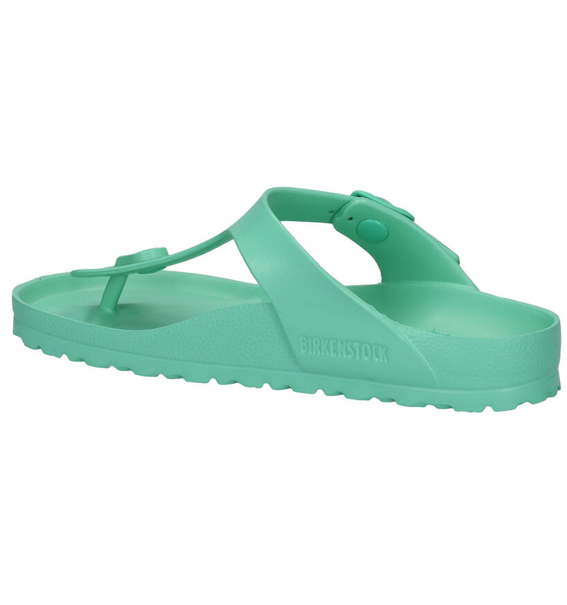 Birkenstock Gizeh Tongs en Vert en synthétique (286433)