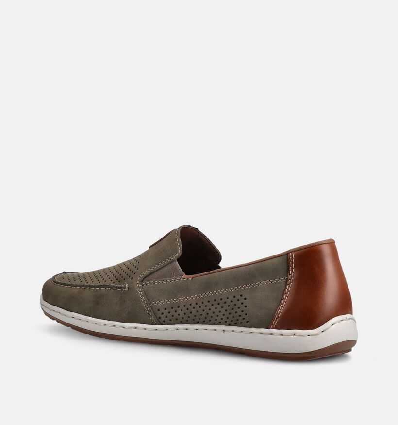 Rieker Groene Instappers voor heren (370488)