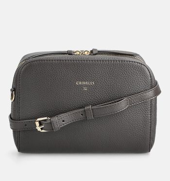 Crinkles Crossbody tassen Bruin/Bordeaux