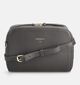Crinkles Donkerbruine Crossbodytas voor dames (381715)