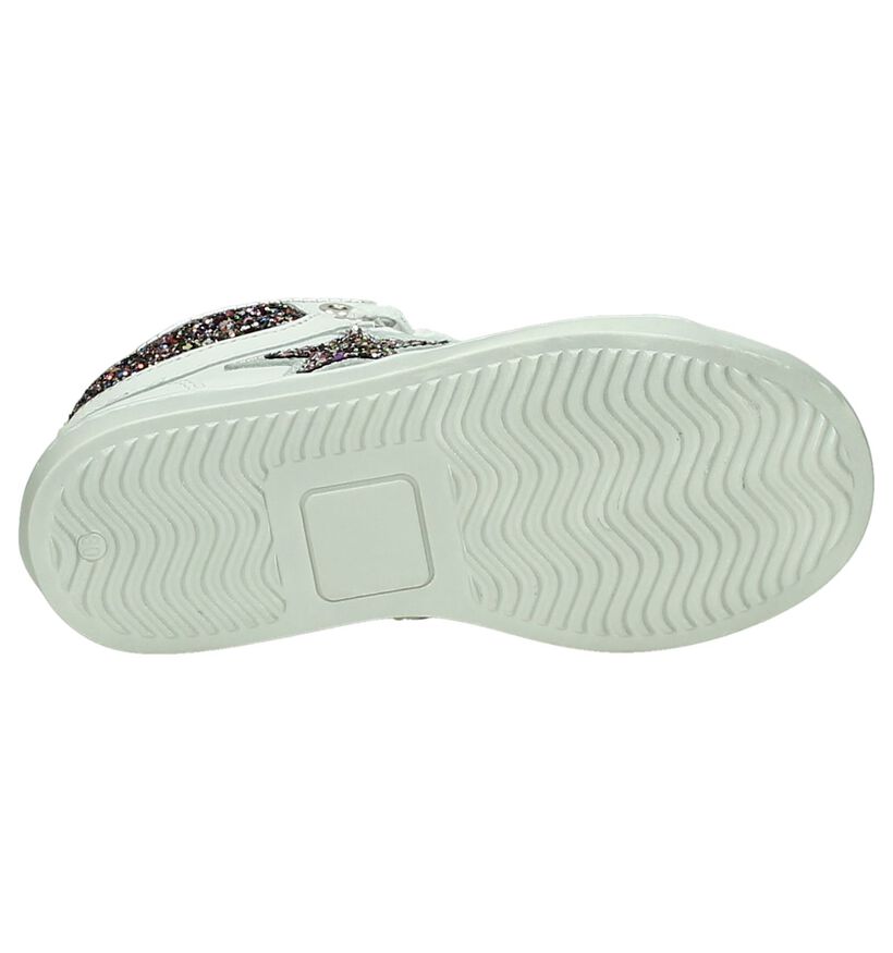 Witte Hoge Schoenen K3 in leer (192012)