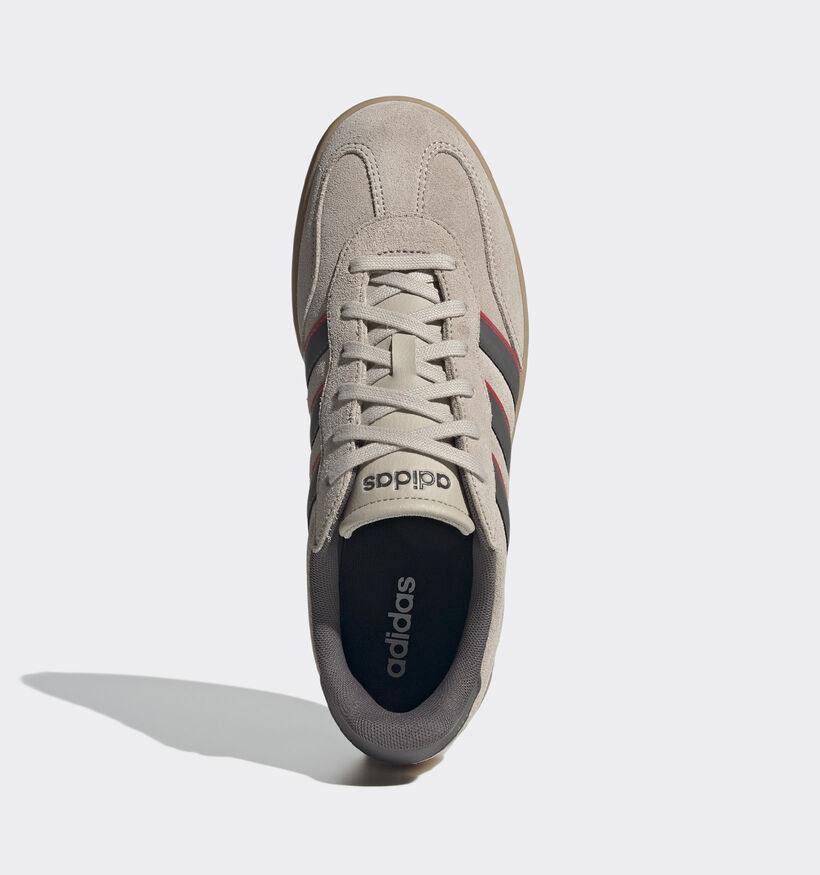 adidas Barreda Baskets en Beige pour garçons, hommes (350205) - pour semelles orthopédiques