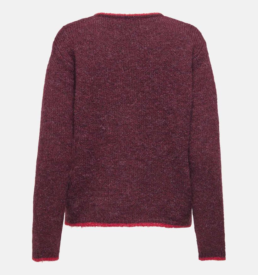 JDY Zoey Bordeaux Cardigan JDY Zoey Bordeaux Cardigan voor dames (362419)