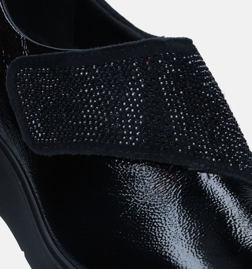 Hush Puppies Isoo Chaussures à velcro en Noir pour femmes (330852) - pour semelles orthopédiques