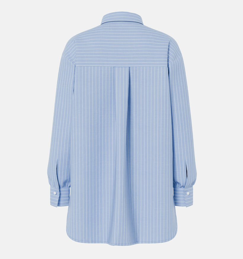 Pieces Melia LS Lichtblauwe Blouse voor dames (367058)