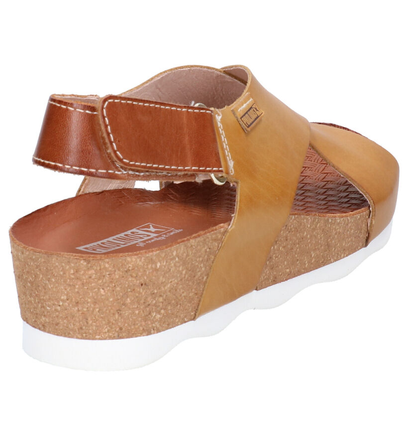 Pikolinos Mahon Cognac Sandalen voor dames (354662)