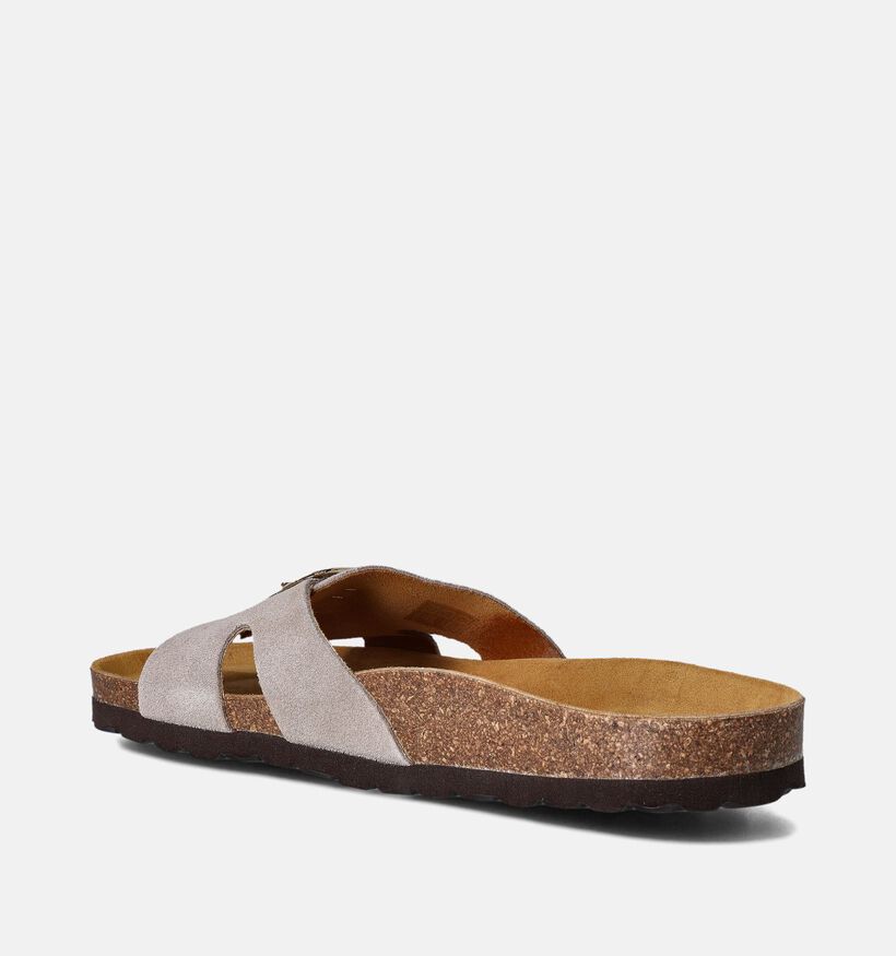 Bioderm Slippers Taupe voor dames (358069)