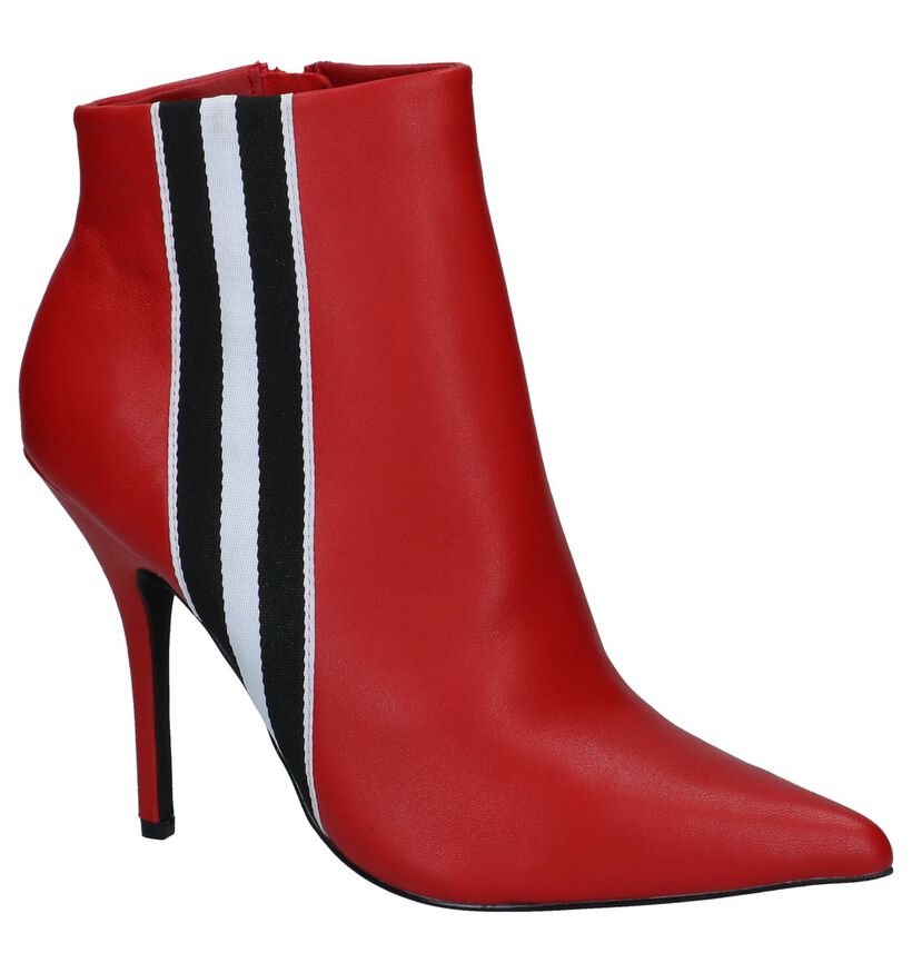 Steve Madden Knock Bottillons en Noir en cuir (236915)