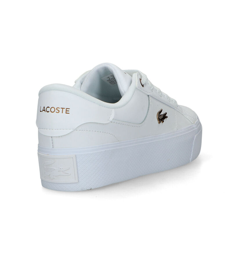 Lacoste Ziane Platform Witte Sneakers voor dames (322616)