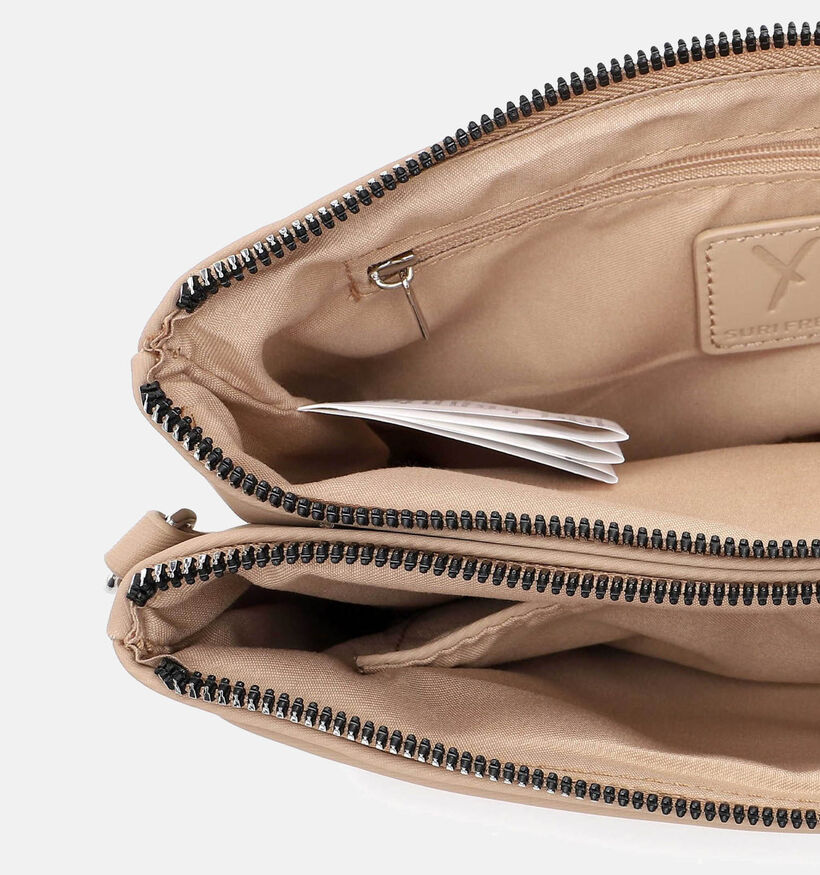 Suri Frey Alley Sac port&eacute; crois&eacute; en Beige pour femmes (371428)