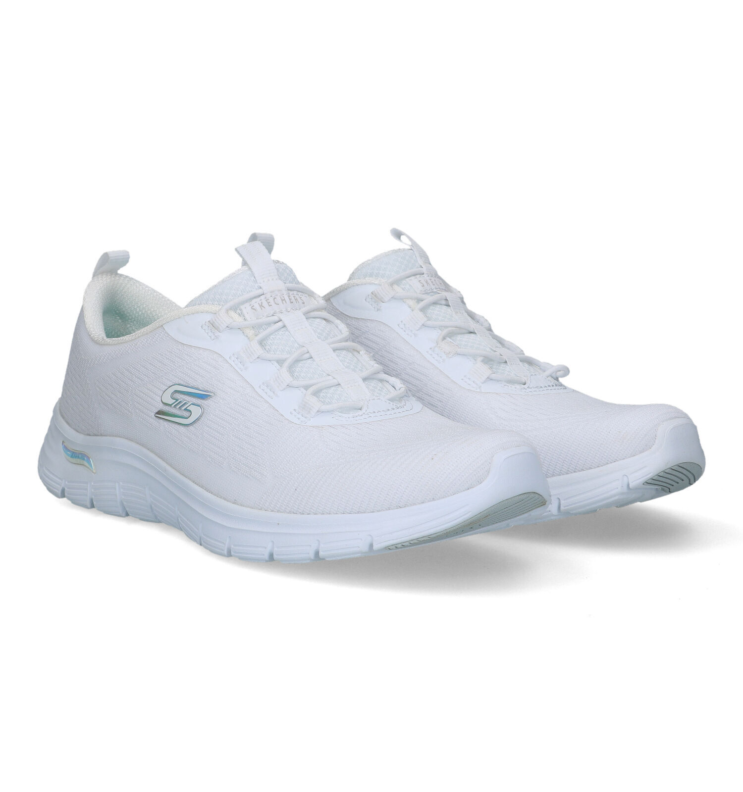 Skechers Arch Fit Vista Witte Sneakers Dames Sneakers Online