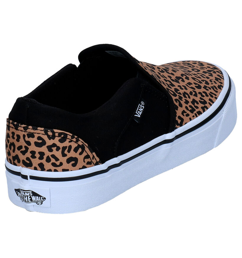 Vans Asher Zwarte Slip-on voor dames (321157)