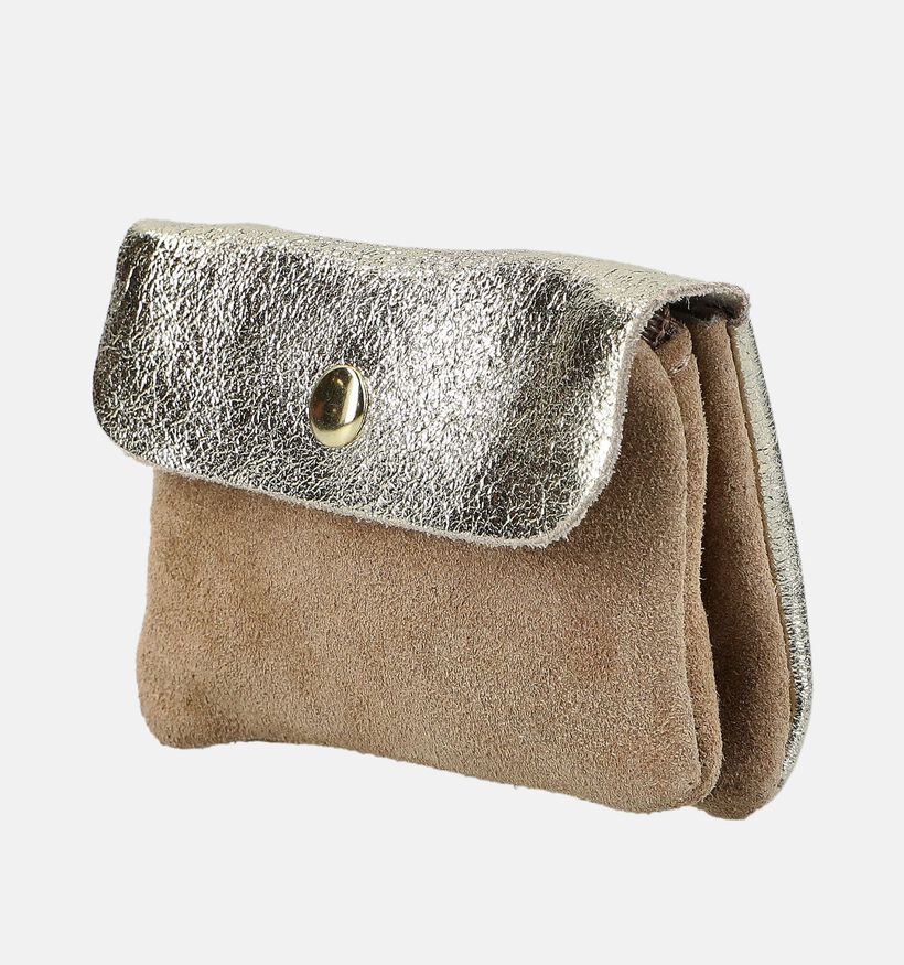 Via Limone Porte-monnaies zipp&eacute; en Marron pour femmes (382754)