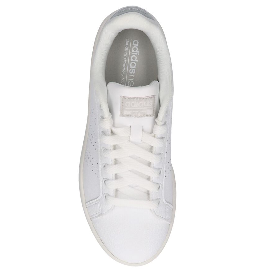adidas Advantage Witte Sneakers, , pdp