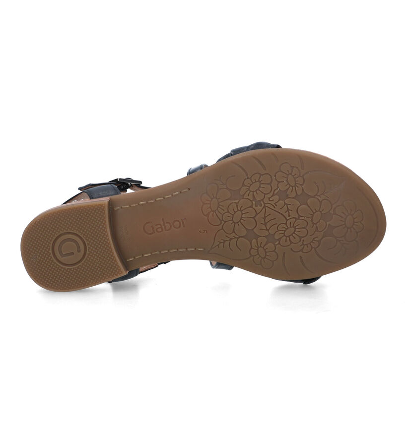 Comfort Sandales plates en Noir pour femmes (323264)